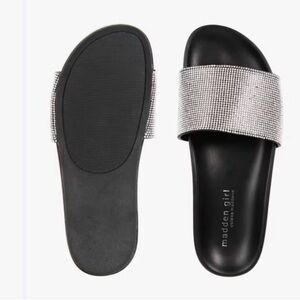 Black and Silver Women's Sandals